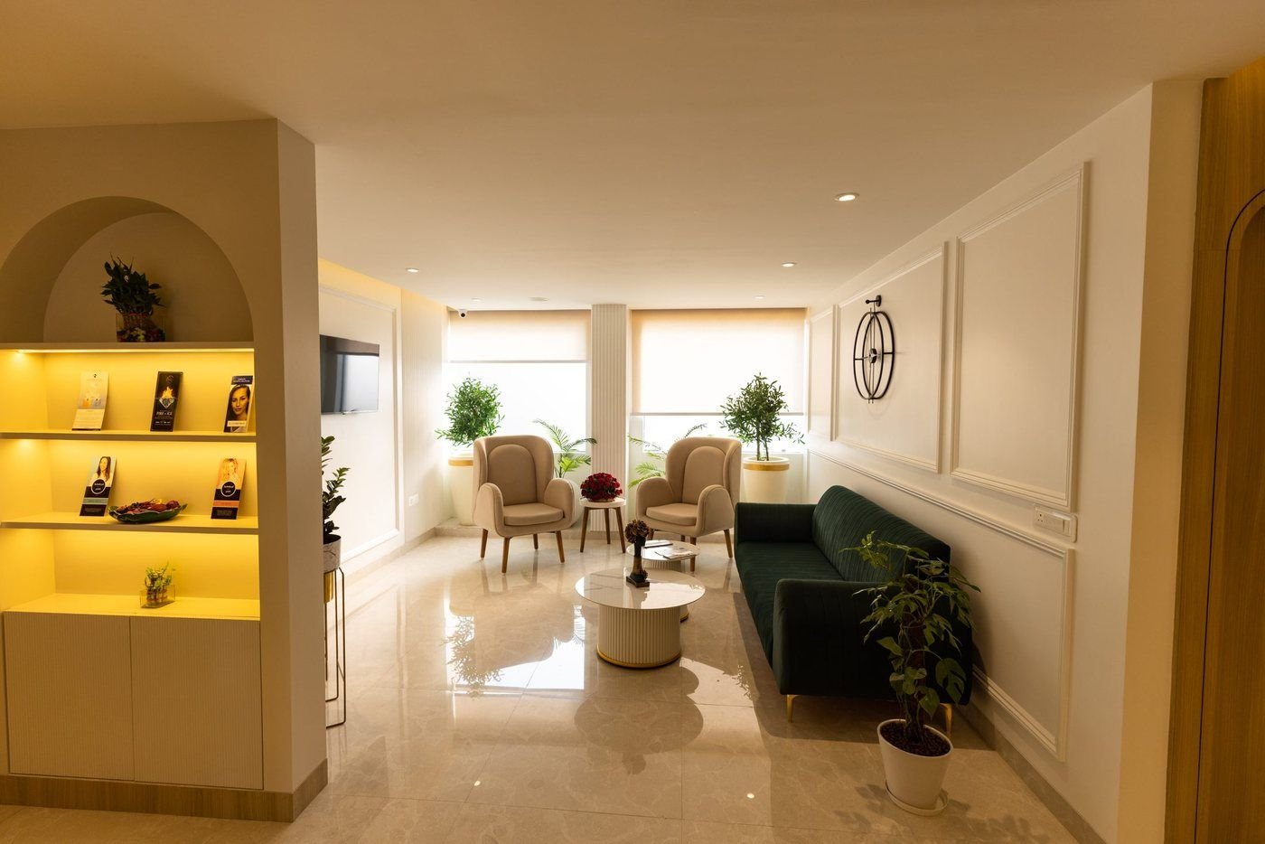 Inside Amber Cosmetology clinic, Gomti Nagar Lucknow