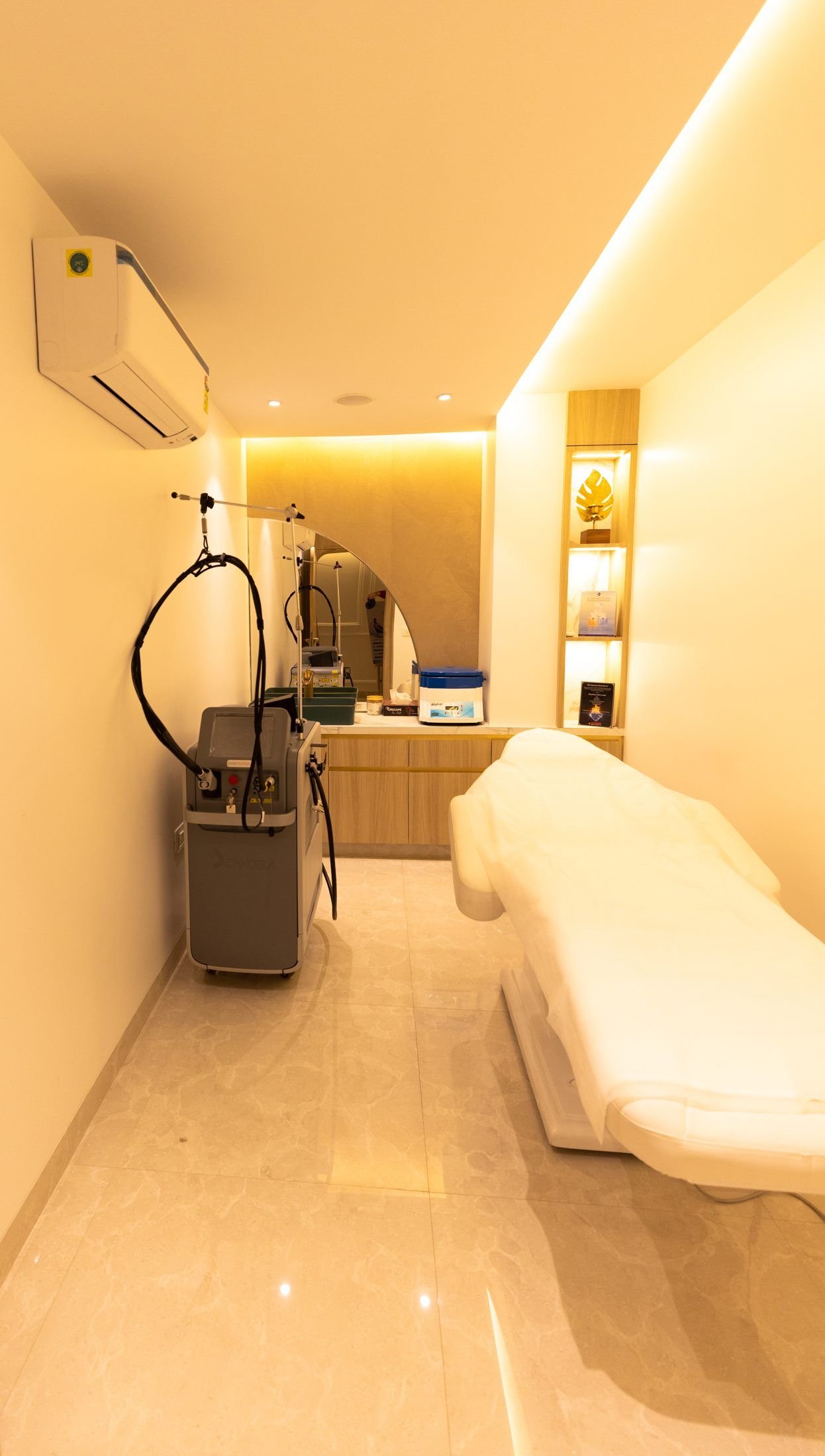 Laser suite at Amber Cosmetology, Lucknow